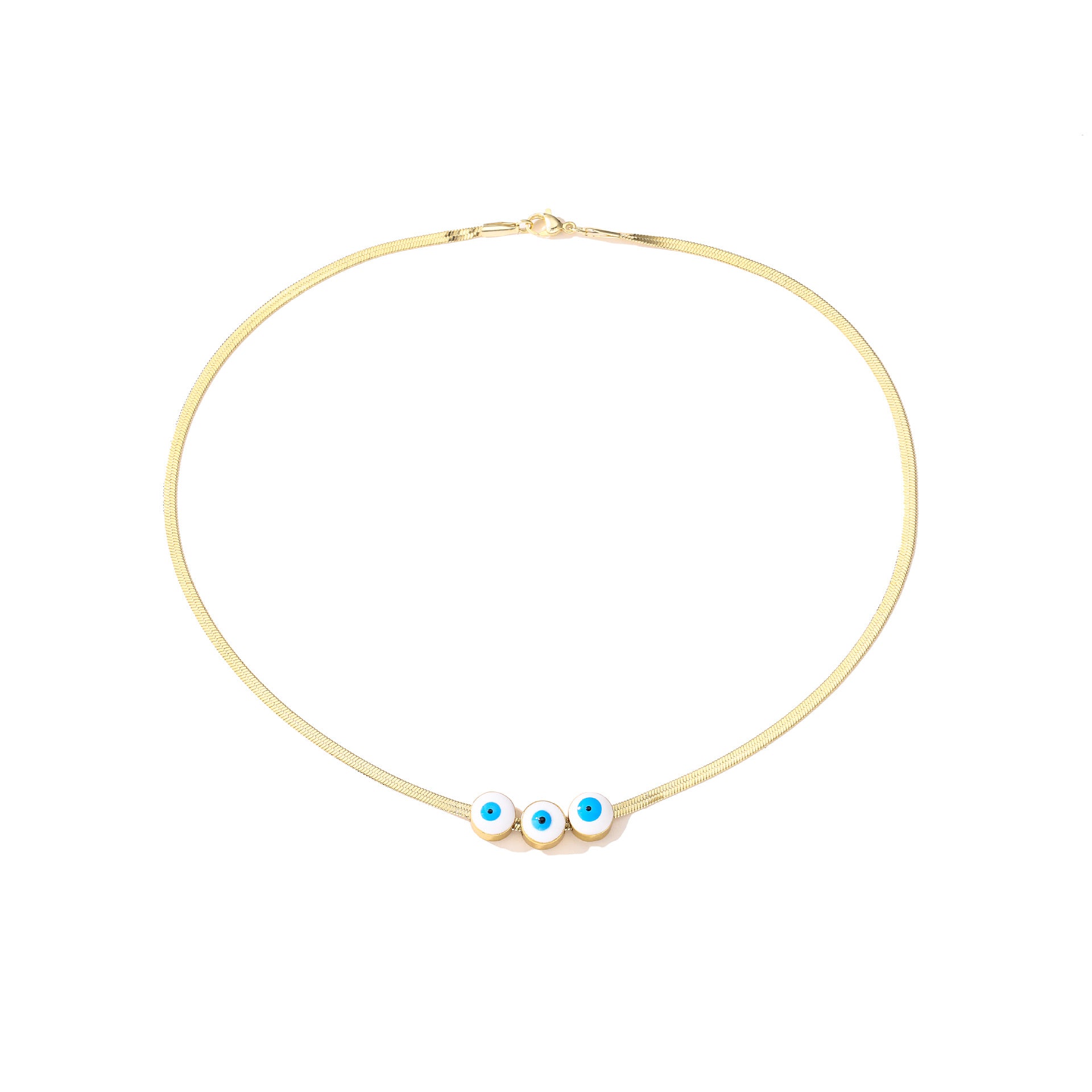 Collar De Ojo De Diablo De Acero Inoxidable al por mayor